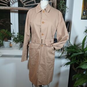 Club Monaco Belted Trench Coat Size SP